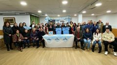 El acto de presentaci�n de la Pe�a Paula Lorenzo, de As Celtas, tuvo lugar este s�bado.