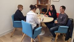 La reunin entre representantes del Concello de Porto do Son y de la ONG Movemento pola Paz se celebr esta semana.