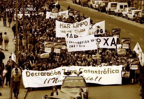 Los afectados se manifestaron en demanda de seguridad en el puerto corus.