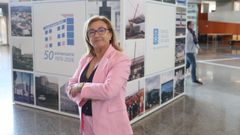 Lola �lvarez, jefa de oftalmolog�a del CHUF, en una imagen tomada antes de la jornada