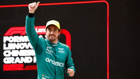 Fernando Alonso.Fernando Alonso, piloto de Aston Martin