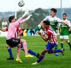 Dalmau jug� todo el segundo tiempo y dispuso de alg�n bal�n interesante, como este remate a pase de Thiago. 