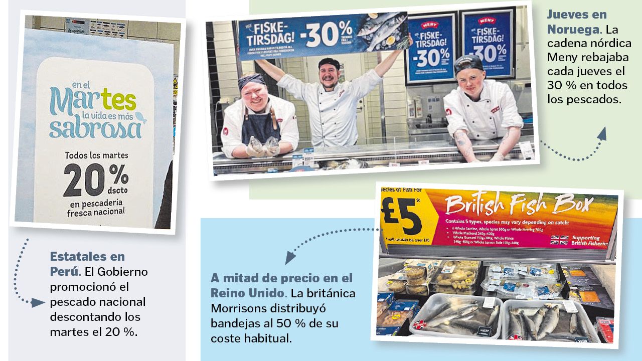 Furor por las «rebajas» del pescado