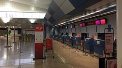 Aeropuerto de Alvedro vac�o