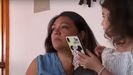 Patricia Muoz junto a su hija Maura, a la que le diagnosticaron con solo 7 aos un cncer de mama