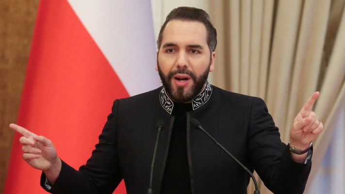 El presidente de El Salvador, Nayib Bukele.