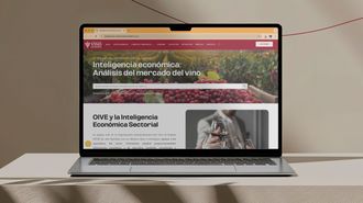 Imagen de la nueva plataforma creada por la Interprofesional del Vino de Espaa