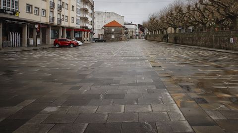 Calles vacias tras el decreto del estado de alerta