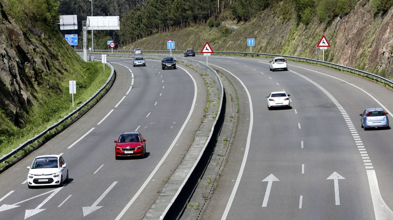 El enlace en Urdilde del vial Brión-Noia se corta mañana por los trabajos de la autovía