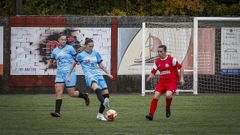 Imagen de archivo de uno de los encuentros disputados por el EFM Boiro en Vista Alegre en la primera vuelta.