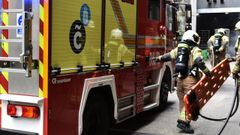 Imagen de archivo de una intervenci�n de los bomberos
