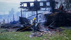 Los bomberos atendieron m�s de 770 incidencias, entre ellas un incendio en Praia Xard�n. 