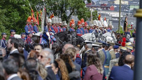 Jura de la bandera en Lugo