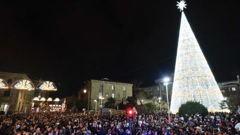 El encendido de las luces fue este jueves