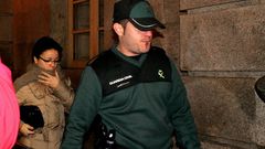 Marta Paz en el juzgado