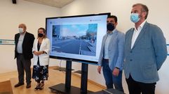 La conselleira Ethel V�zquez present� la mejora de la PO-546 en Pontevedra en septiembre del a�o pasado