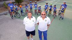 Soli�o, a la derecha, en una imagen del 2017