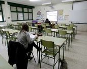 <span lang= es-es >Aulas semivac�as</span>. La primera jornada de huelga estudiantil tuvo un seguimiento considerable. Hoy habr� manifestaciones.