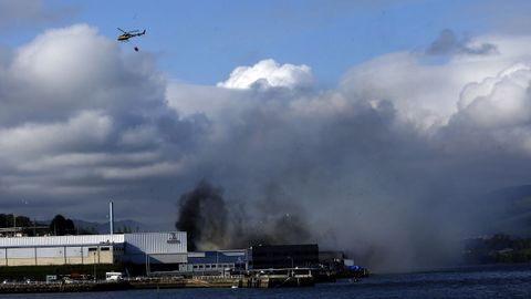 Incendio en las instalaciones de Jealsa