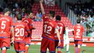 Pere Milla celebra un gol al C�rdoba