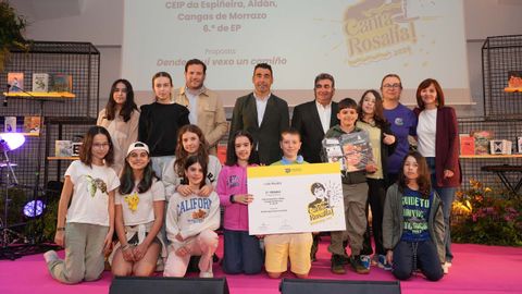 Entrega de los premios �Canta Rosal�a�