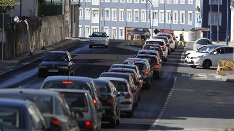 culleredo.El intento de robo que frustraron los agentes se produjo en la zona de A Corveira