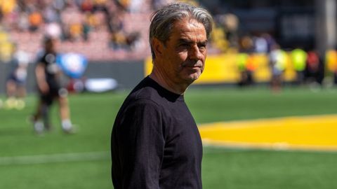 Natxo Gonz�lez, durante un partido con el Sant Andreu esta temporada.