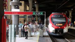 la estacin de Renfe en Oviedo