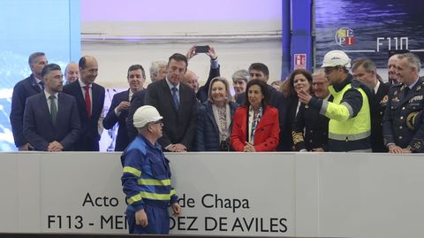 Visita de Margarita Robles a Navantia