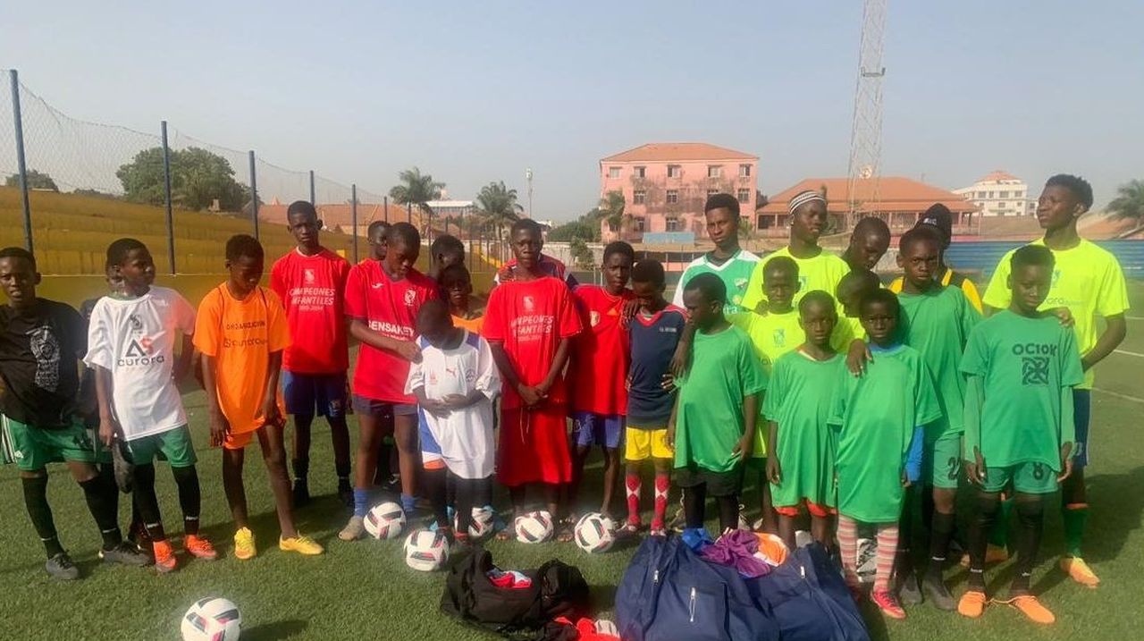 El deporte de la Costa da Morte llega a Guinea Bissau