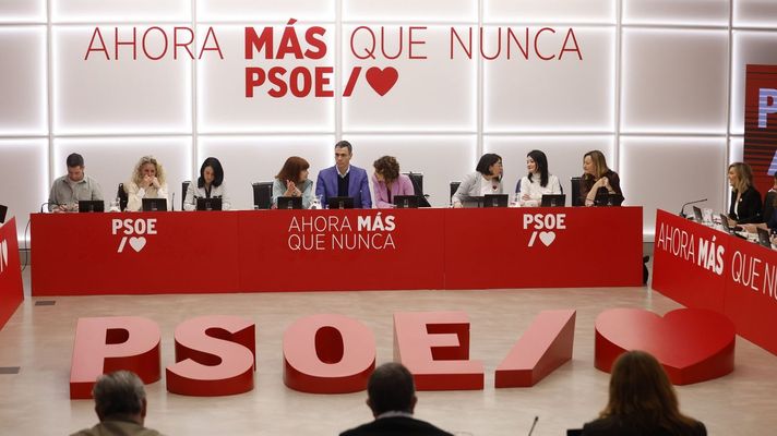 Reuni&oacute;n de la comisi&oacute;n ejecutiva federal del PSOE.