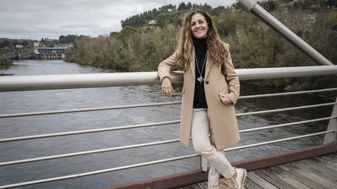 Ana Otero se acaba de jubilar tras 38 a�os de maestra en el Guillelme Brown de O Peirero de Aguiar