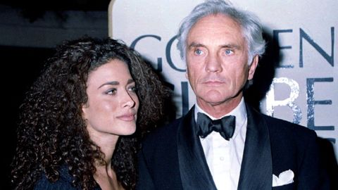 El actor, en la ceremonia de los Globos de Oro de 1995