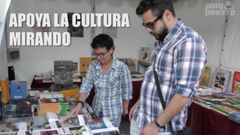 Un fotograma del cap�tulo de Pantomima Astur dedicado a la Semana Negra