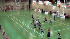 �ltimos cinco segundos del partido Carmelitas-Universitario