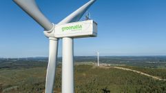 Un parque e�lico de Greenalia en Ourense