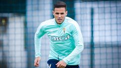 Luismi, entrenando en El Requex�n