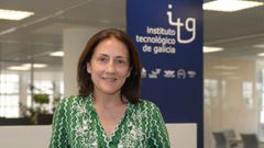 Anal�a L�pez Fidalgo, directora del �rea de Sens�rica y Sistemas A�reos no Tripulados del ITG