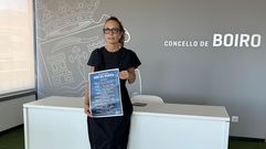 La concejala de Cultura boirense, Mar�a Outeiral
