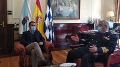 En la imagen, �ngel Mato y Antonio Duelo Menor