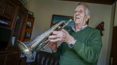 Ram&oacute;n Boga dedic&oacute; su vida a la m&uacute;sica y tocaba numerosos instrumentos