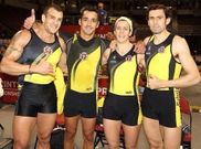 Morales, Dami�n Alonso, Nuria Dom�nguez y Suso Gonz�lez lograron el oro por equipos.