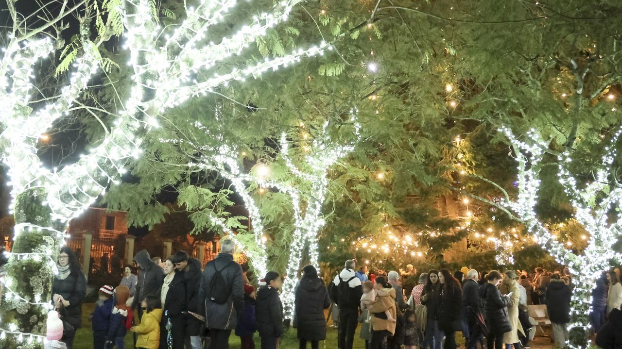 Narón ya monta su Navidad con más de 600 elementos decorativos