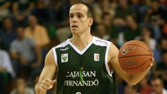 Carles Marco, en su �poca como jugador del Caja San Fernando.