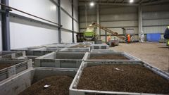 Imagen de�la biorrefiner�a de BioFlytech de Palas de Rei.