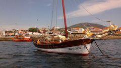 Foto del Gale�n Illa de Cortegada, de la A.C.D. Rompetim�ns, que coopera con el Concello de Vilagarc�a, en cuya web cuelgan esta imagen