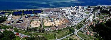 Las instalaciones de Elnosa est�n dentro del complejo de Ence en la parroquia pontevedresa de Louriz�n.