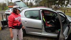 En este caso la propietaria indic� que no se hab�an llevado nada del veh�culo