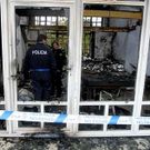 Agentes policiales recogieron muestras para enviar a Madrid.