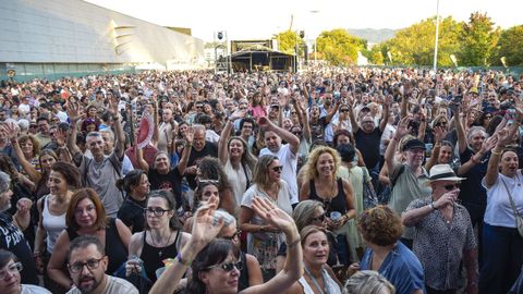 Ambiente en el R�o Verbena Fest, en Pontevedra